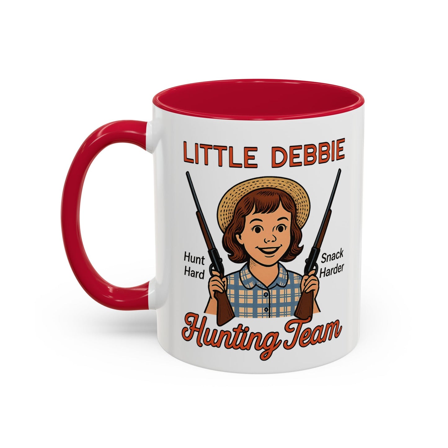 debbie hunting Cute Retro Cartoon 11oz/15oz