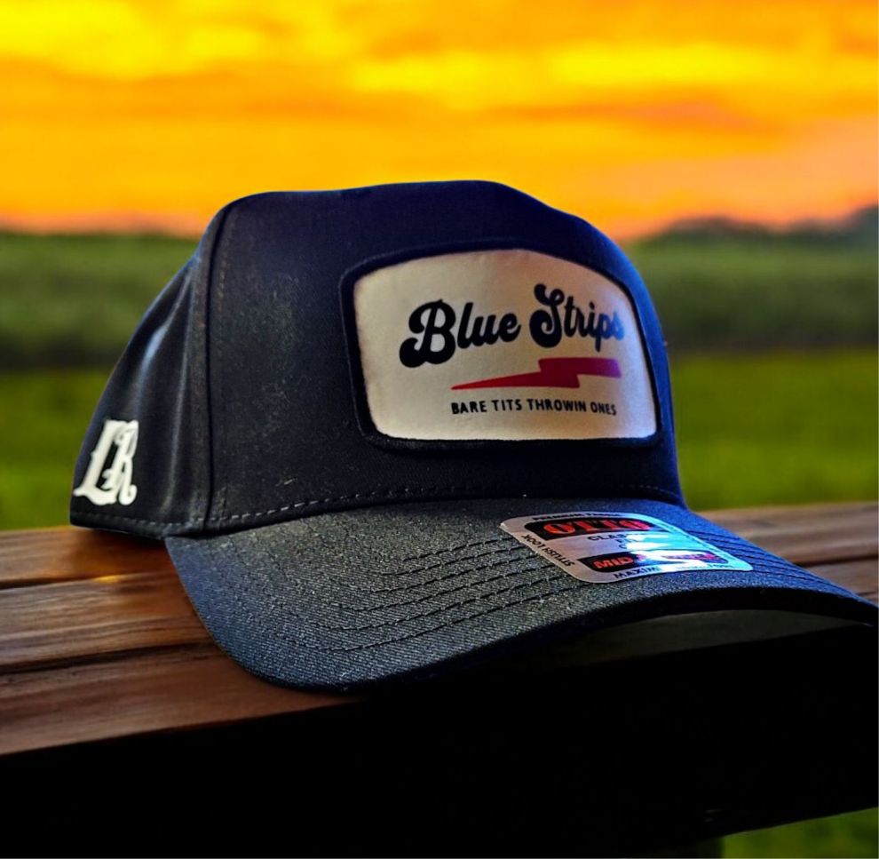 BLUE STRIPS HAT