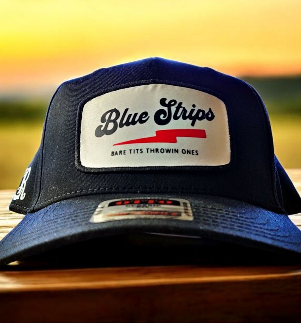 BLUE STRIPS HAT