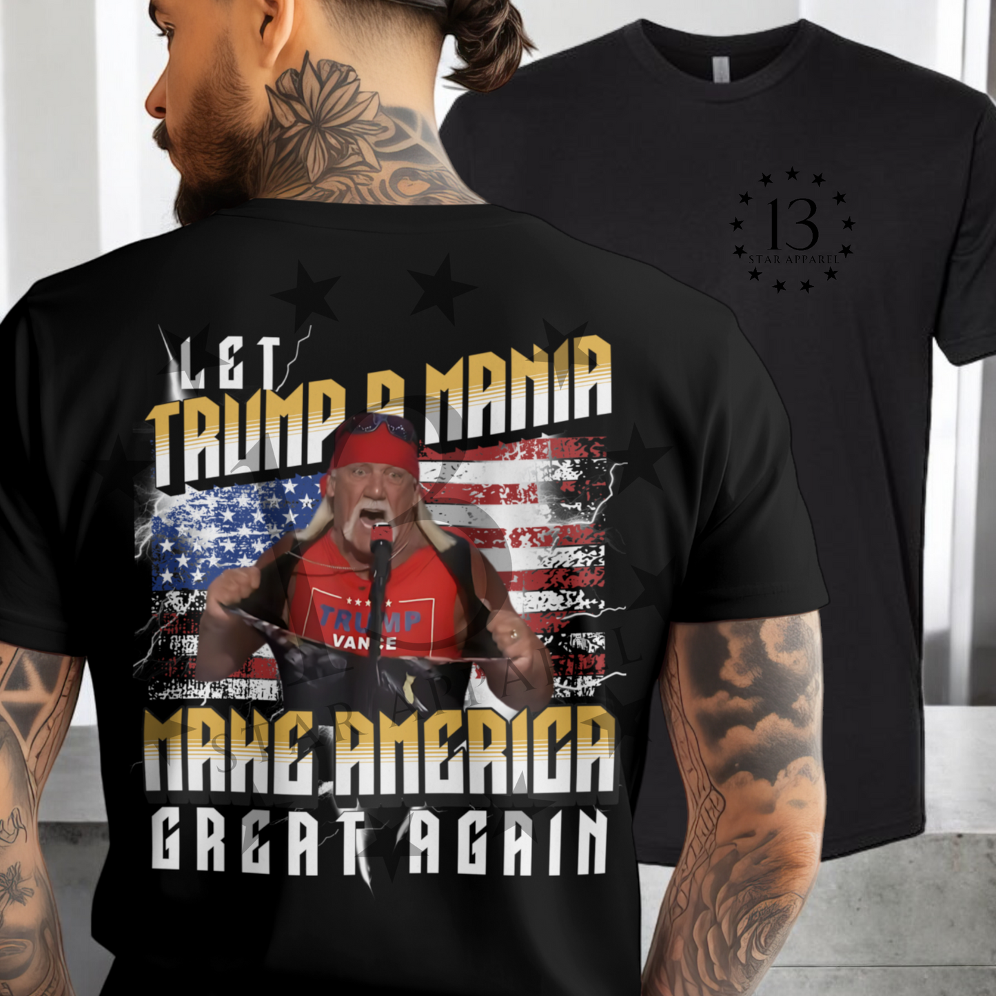TRUMP A MANIA H. HOGAN TSHIRT