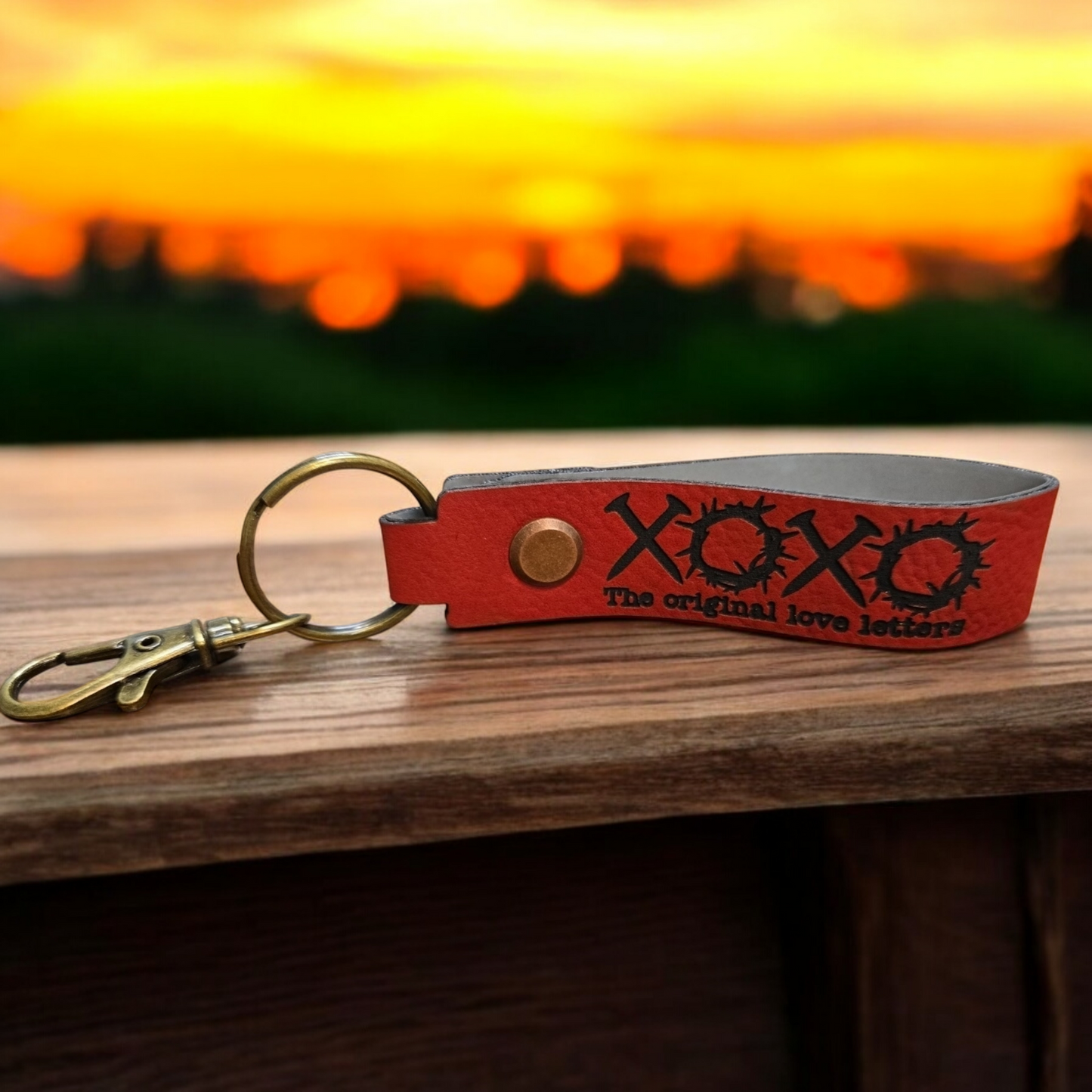 LEATHER KEYCHAIN