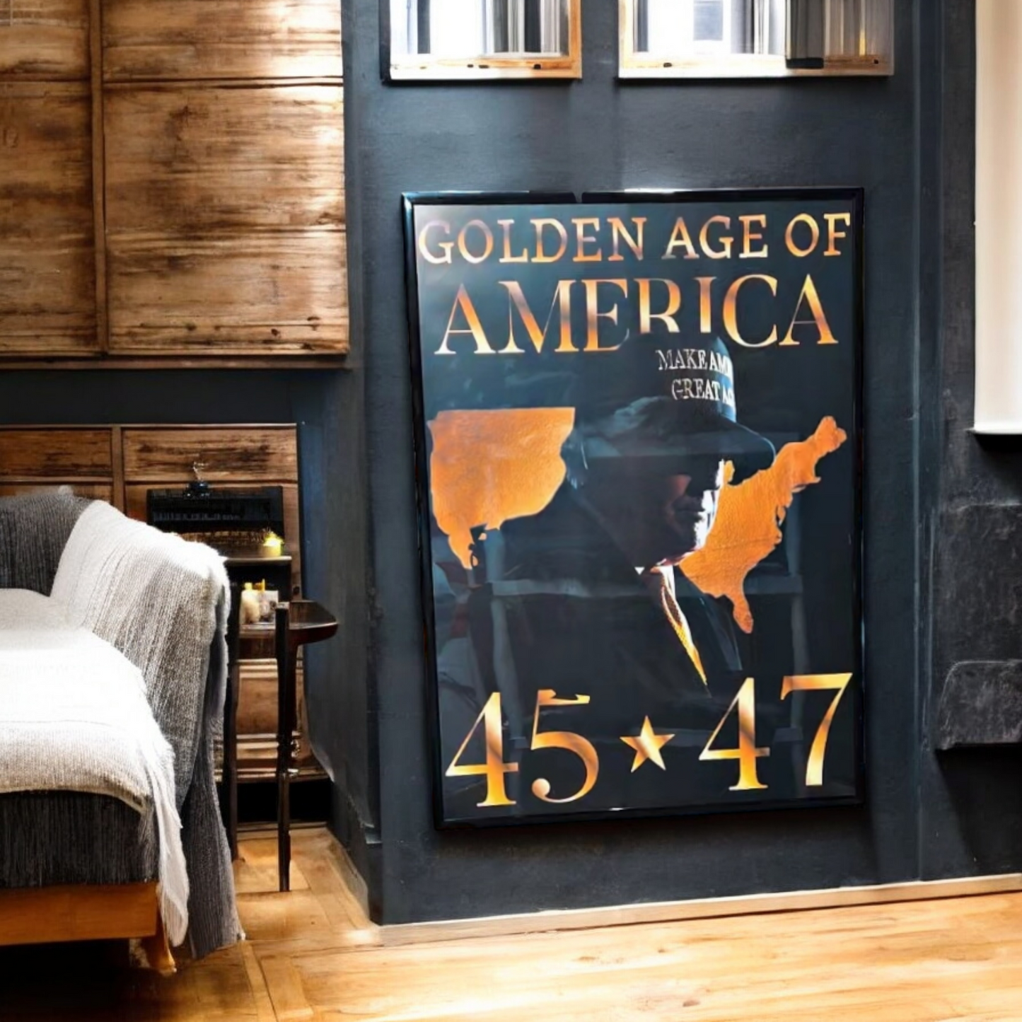 GOLDEN AGE OF AMERICA POSTER 18x24