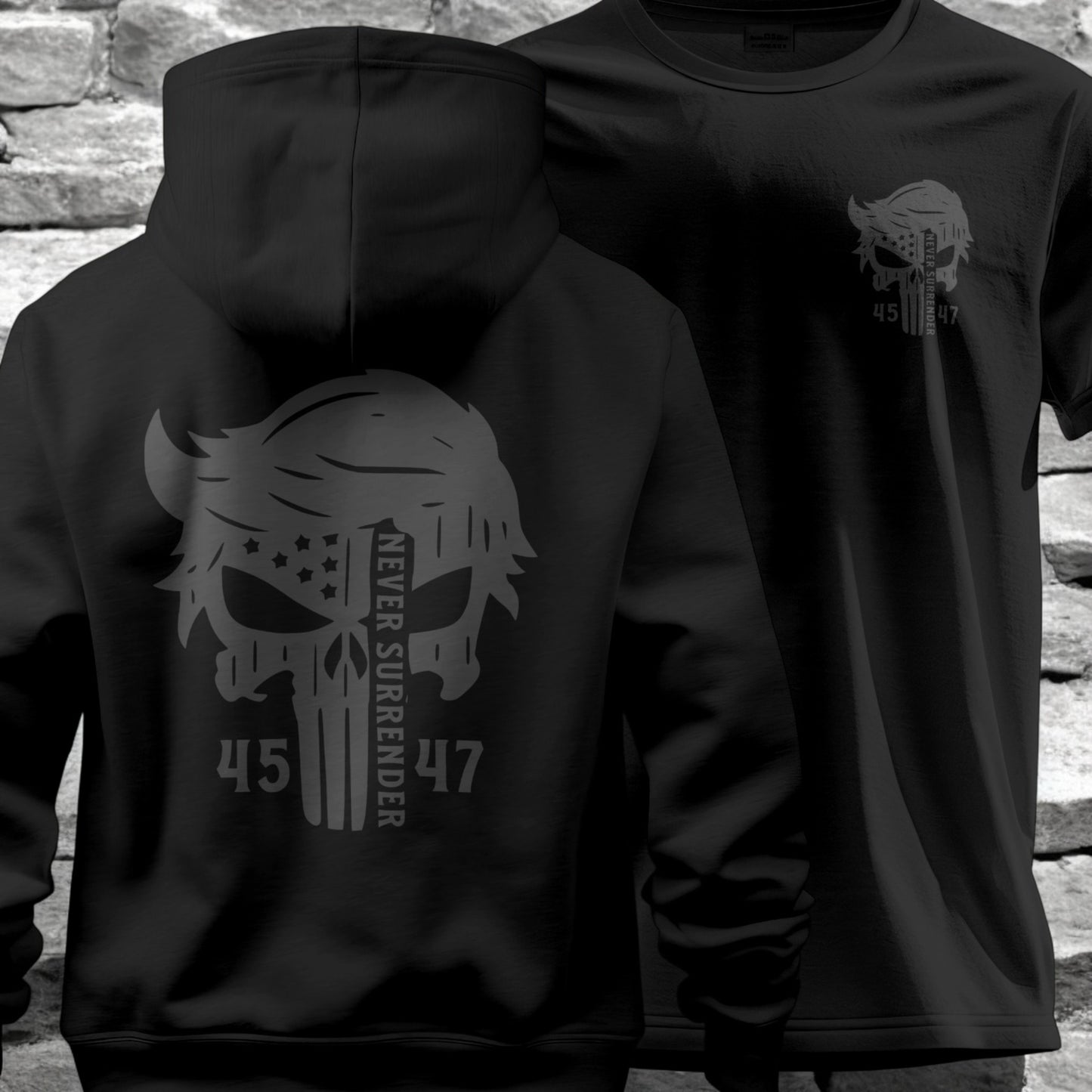 TRUMP PUNISHER TSHIRT/HOODIE
