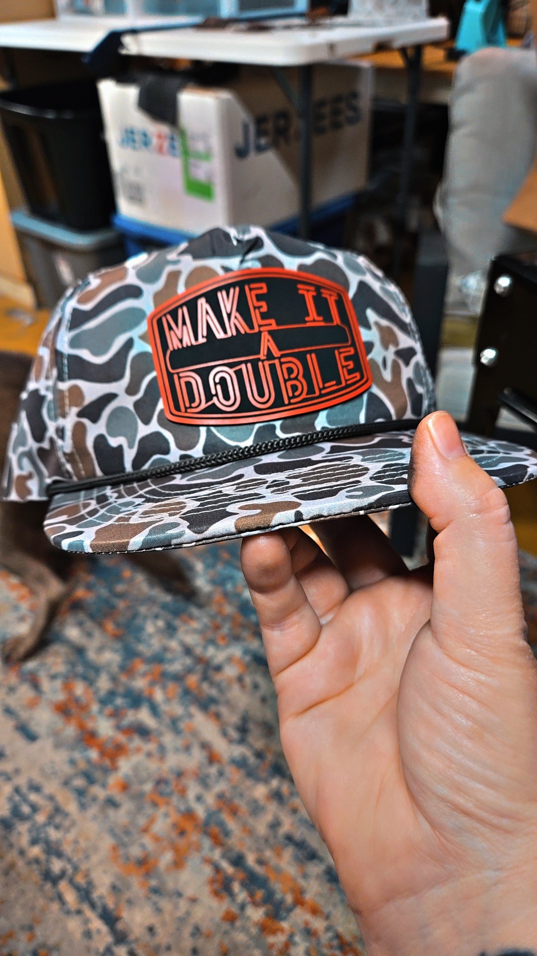MAKE IT A DOUBLE HAT