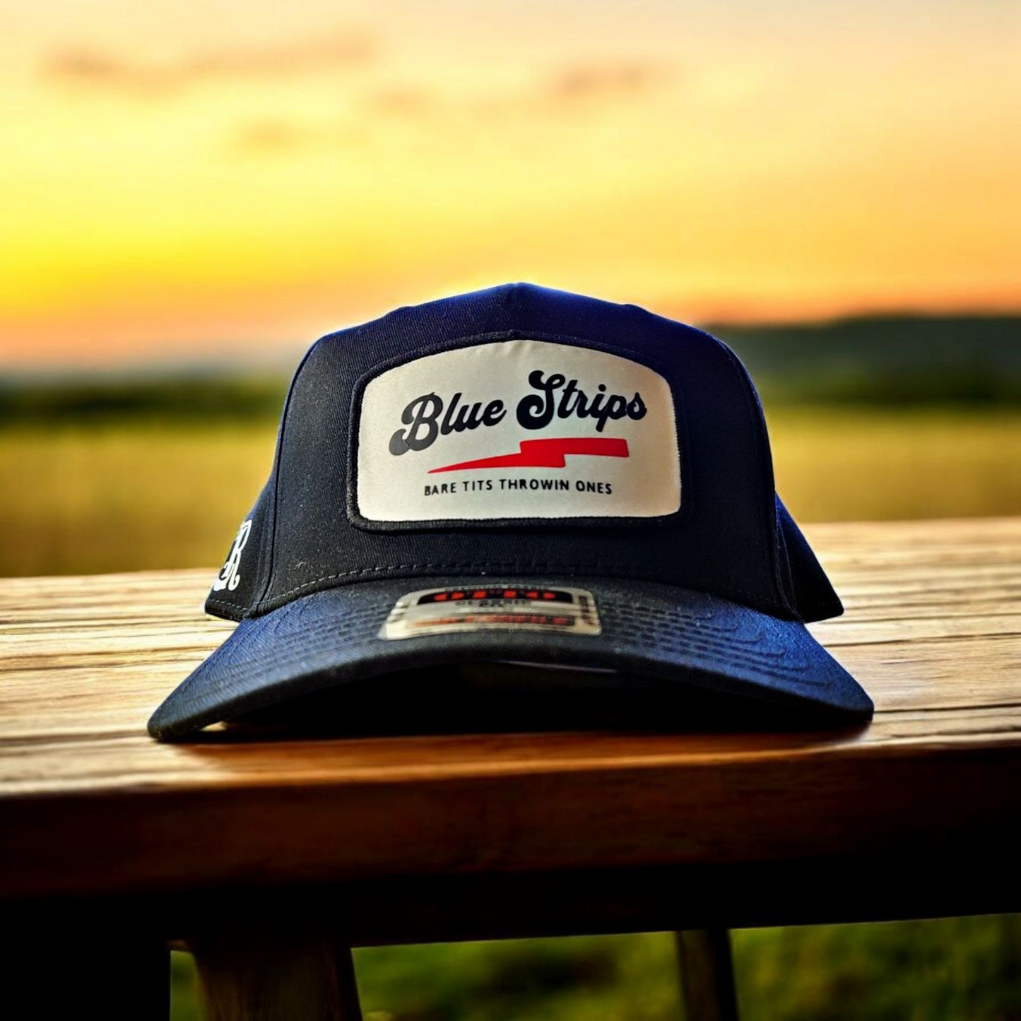 BLUE STRIPS HAT