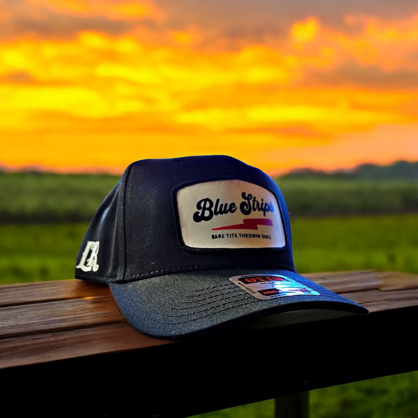BLUE STRIPS HAT