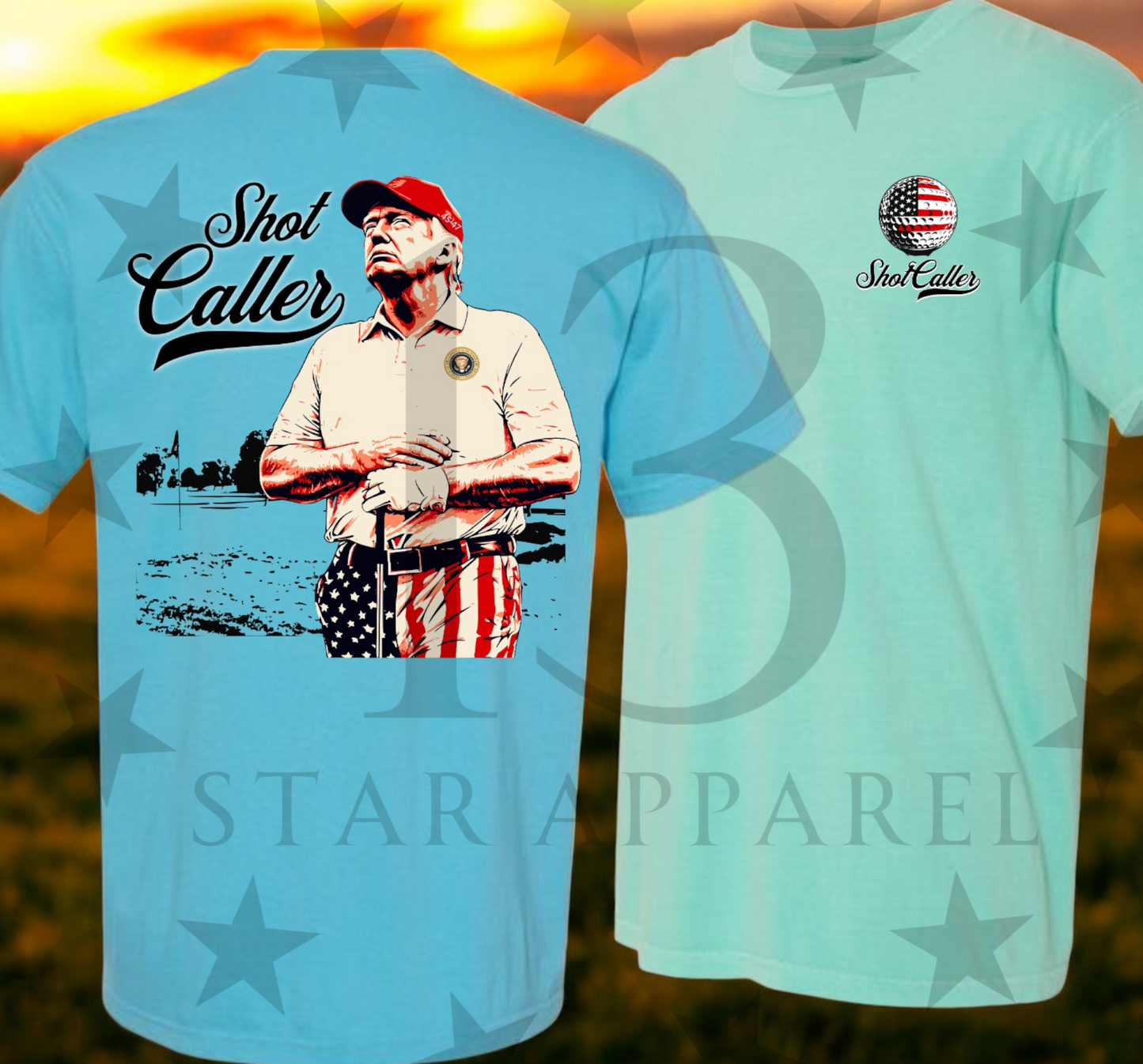 SHOT CALLER TRUMP GOLF TSHIRT