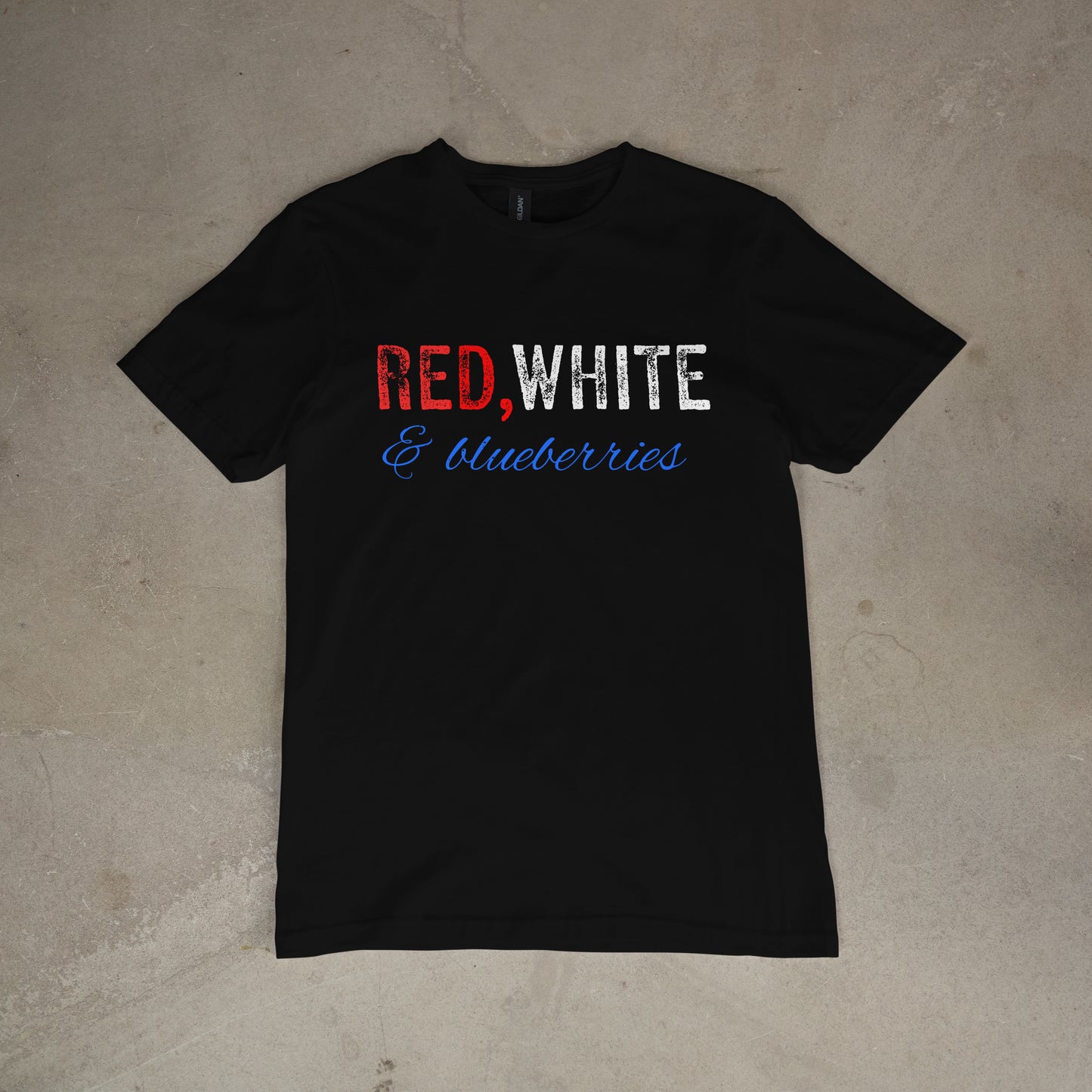 RED WHITE & BLUEBERRIES