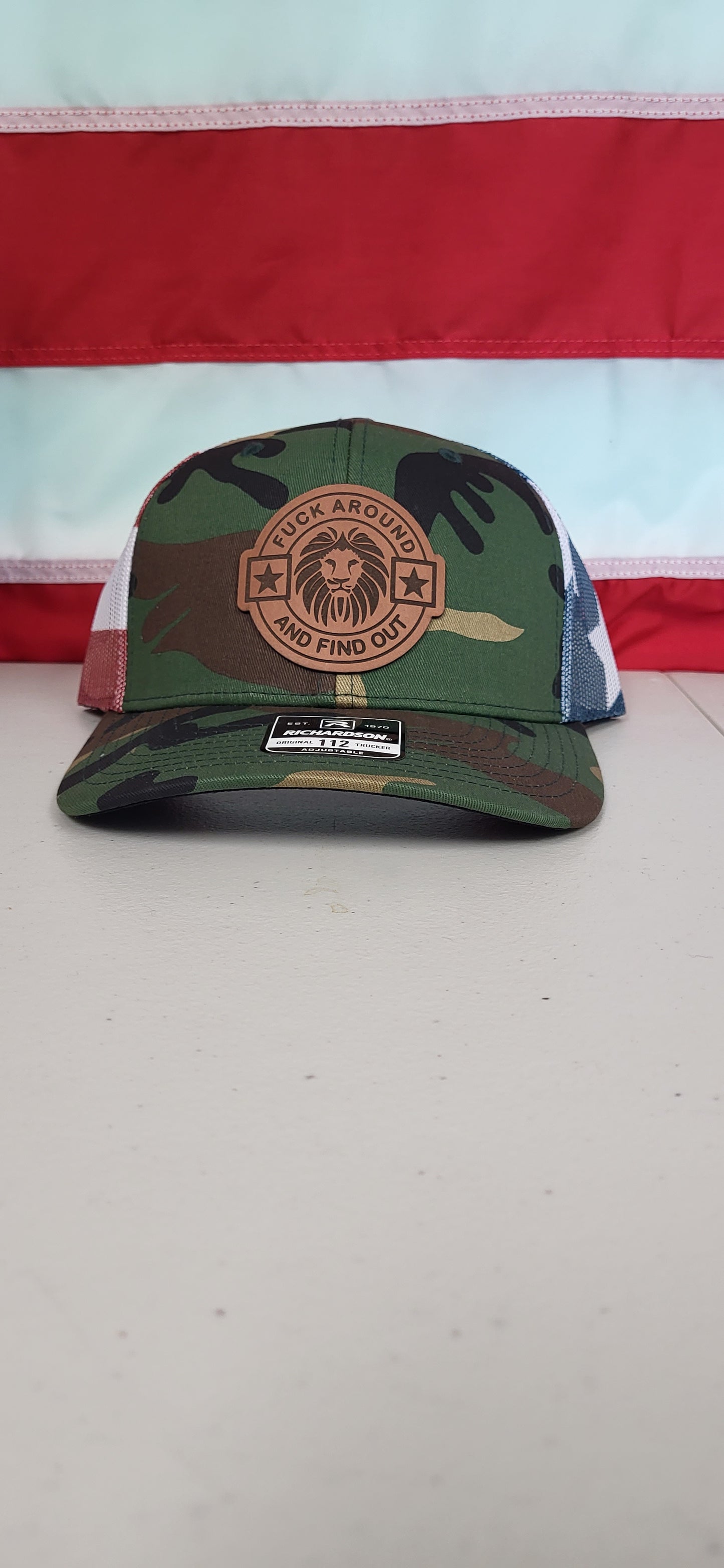 F.A.F.O CAMOFLAUGE / FLAG COMBO HAT