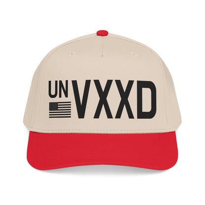 Unvaxxed mid profile snapback/ unvaccinated hat