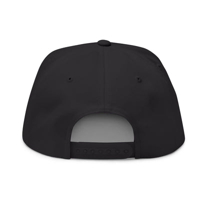 Freedom , I am Charlie Kirk Flat Bill Hat White Embroidery