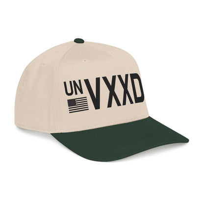 Unvaxxed mid profile snapback/ unvaccinated hat