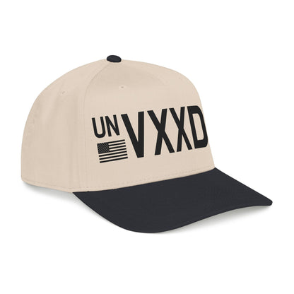 Unvaxxed mid profile snapback/ unvaccinated hat