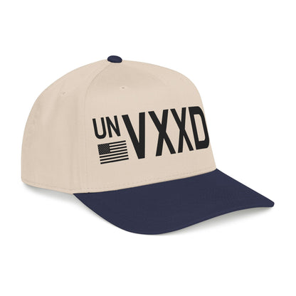 Unvaxxed mid profile snapback/ unvaccinated hat