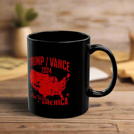 RED WAVE MUG