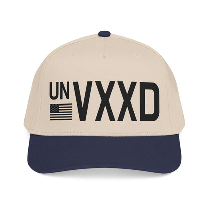 Unvaxxed mid profile snapback/ unvaccinated hat
