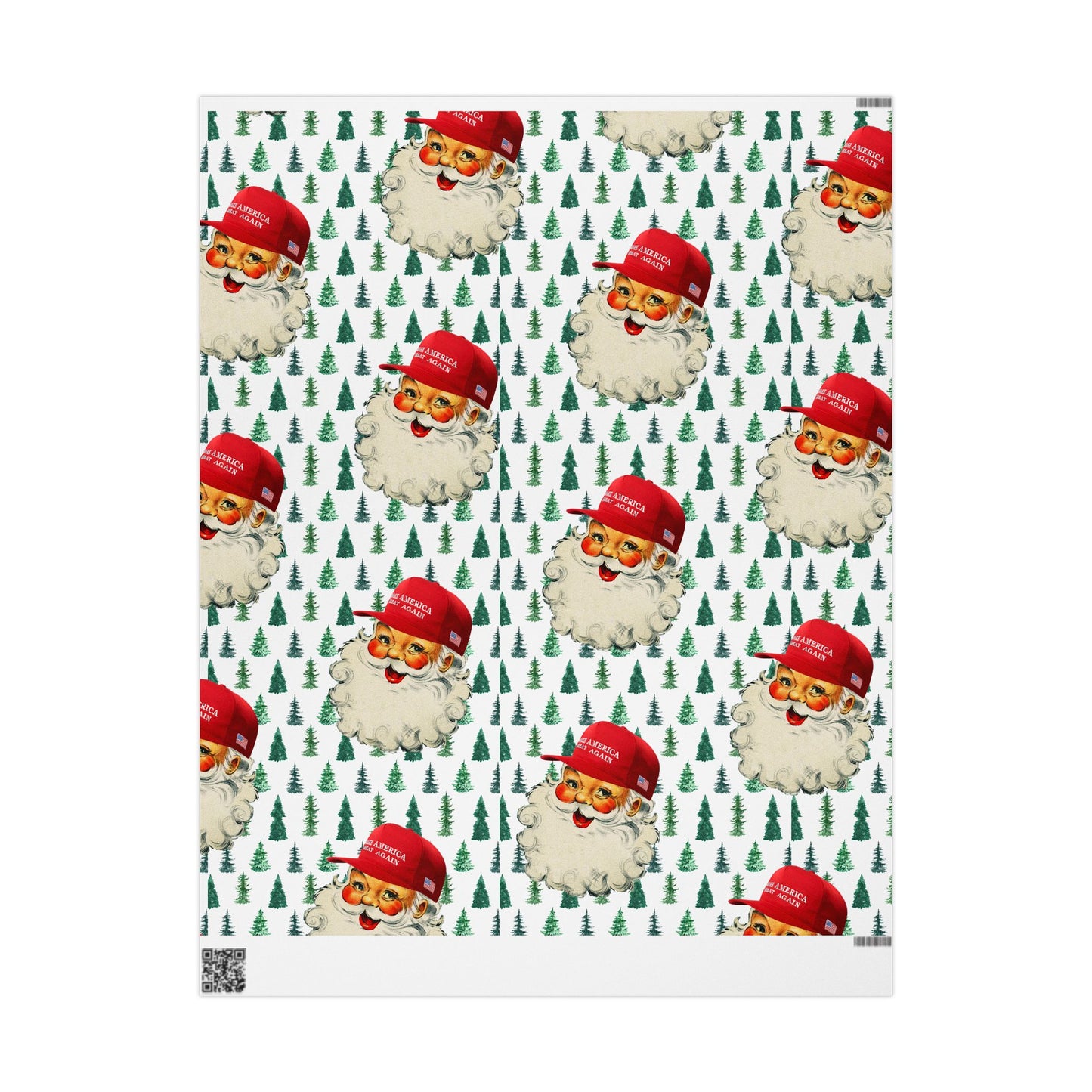 MAGA SANTA WRAPPING PAPER