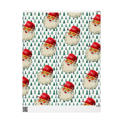 MAGA SANTA WRAPPING PAPER