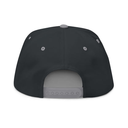 Freedom , I am Charlie Kirk Flat Bill Hat White Embroidery