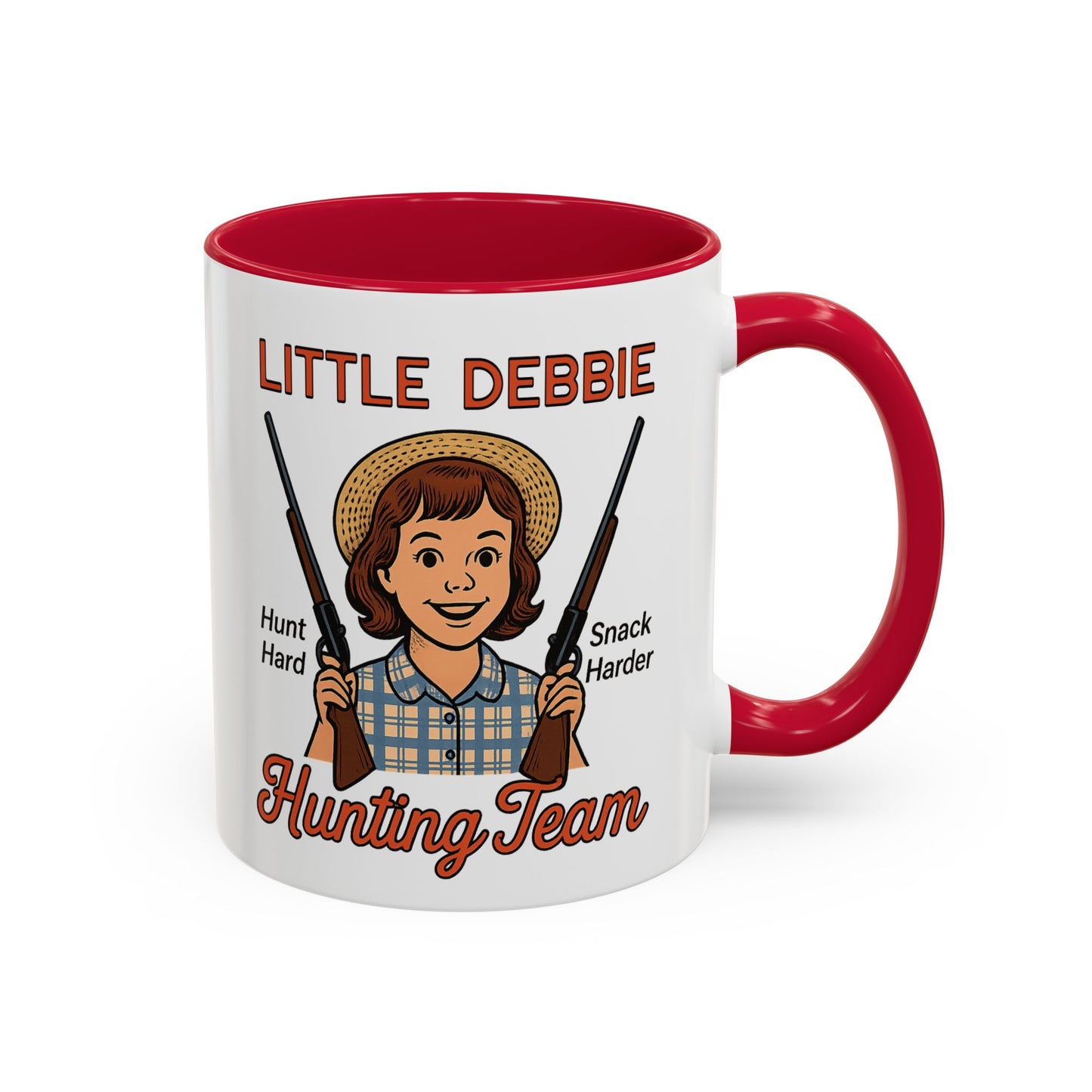 debbie hunting Cute Retro Cartoon 11oz/15oz