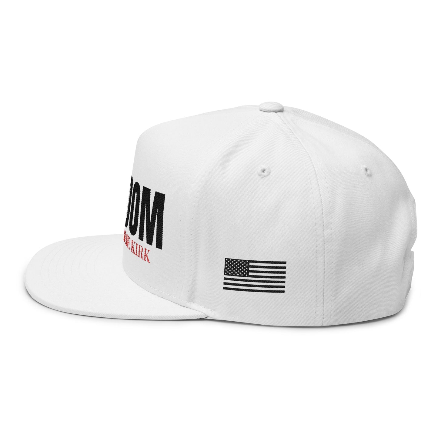 Freedom , I am Charlie Kirk Flat Bill Cap