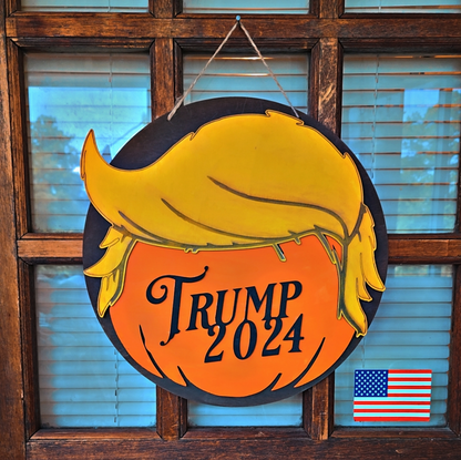 TRUMPKIN DOOR HANGER SIGN