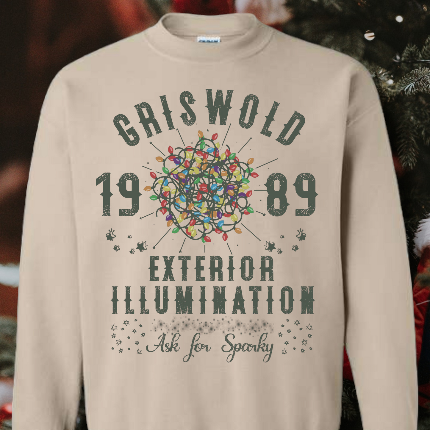 GRISWOLD EXTERIOR ILLUMINATION SWEATSHIRT