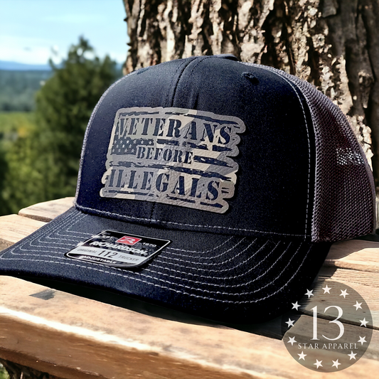 VETERANS BEFORE ILLEGALS HAT