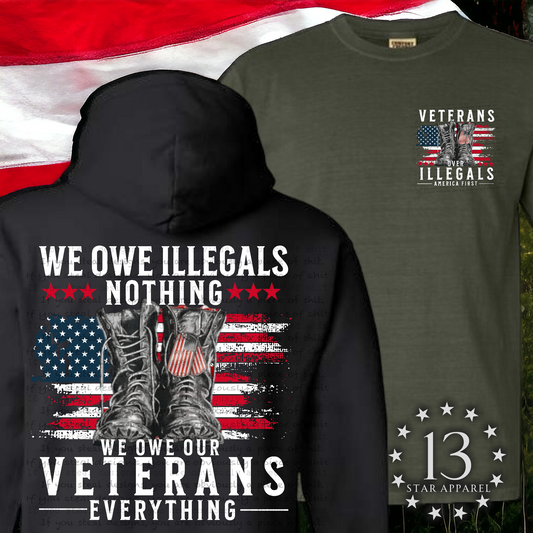 VETERANS OVER ILLEGALS