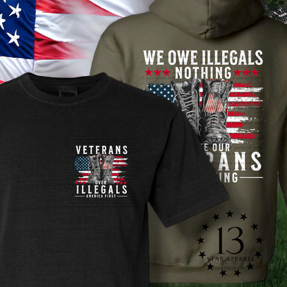 VETERANS OVER ILLEGALS