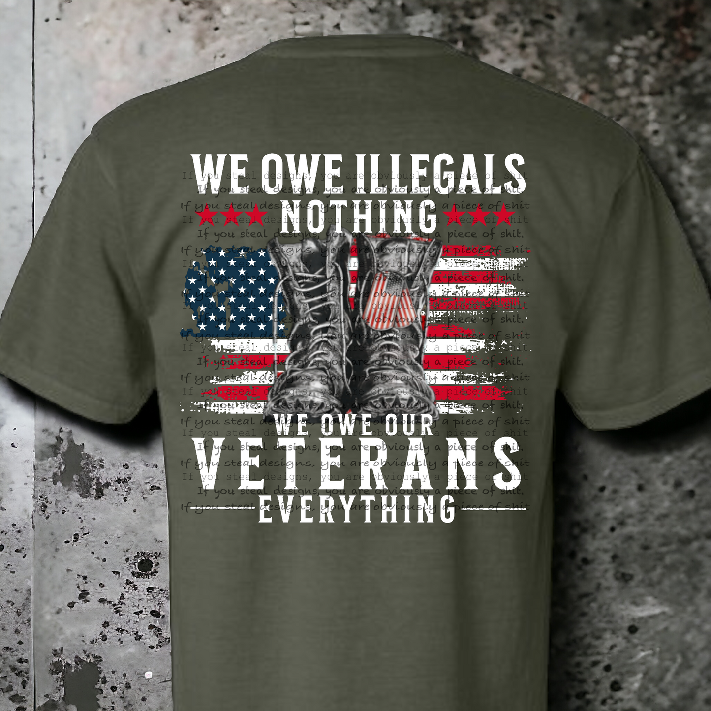 VETERANS OVER ILLEGALS