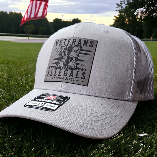 VETERANS OVER ILLEGALS HAT