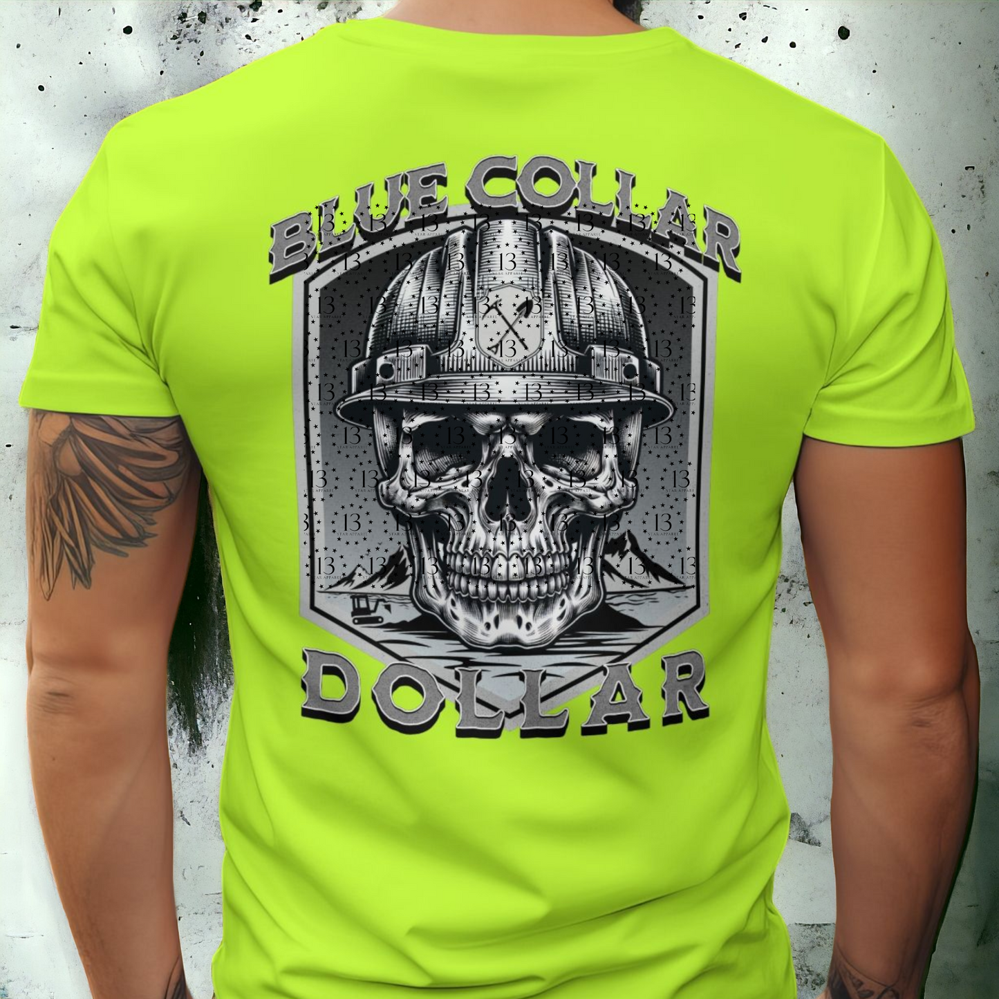 BLUE COLLAR DOLLAR TSHIRT/HOODIE