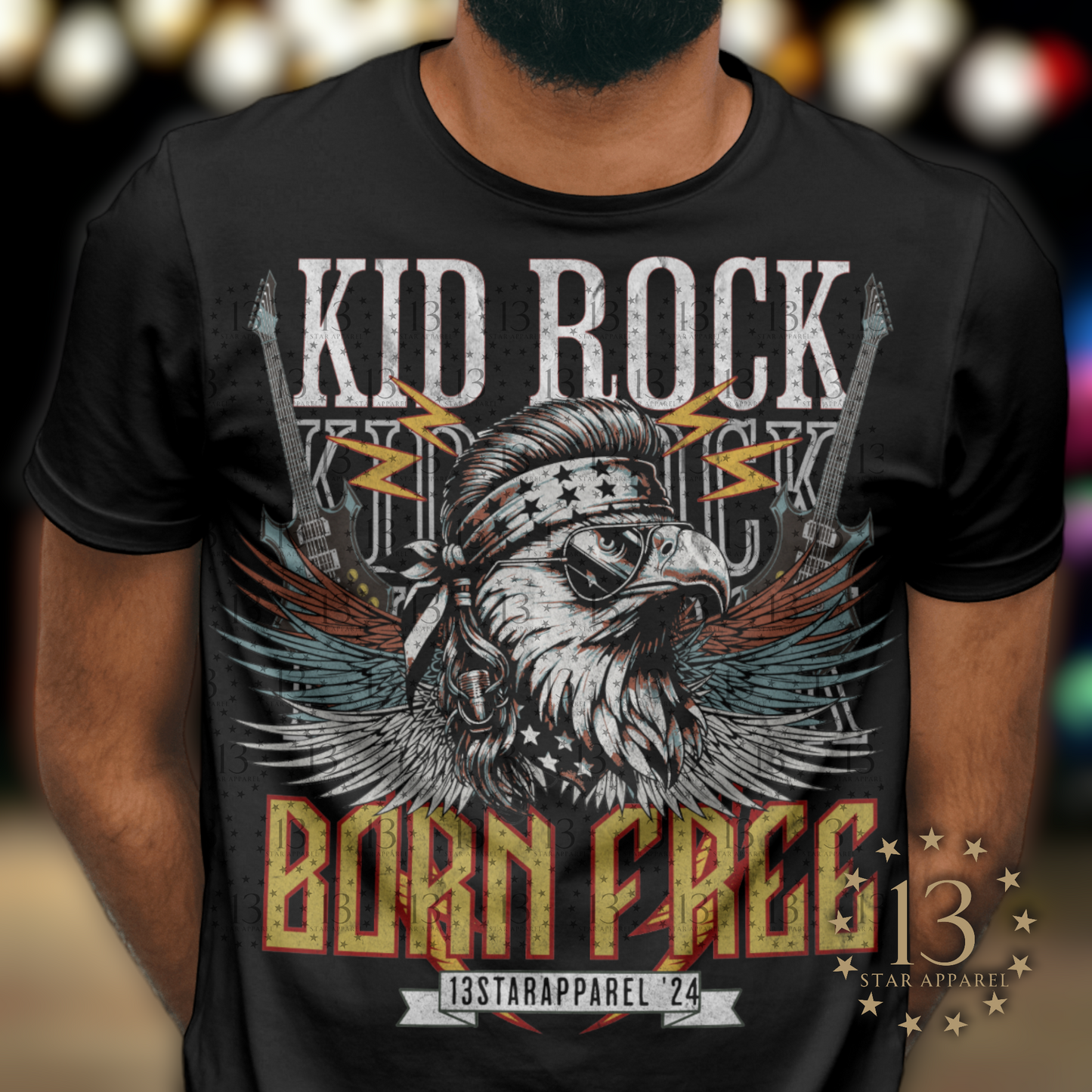 KID ROCK FESTIVAL AMERICA TSHIRT/HOODIE