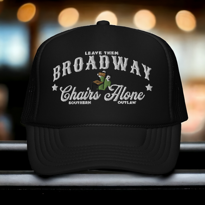 WALLEN BROADWAY CHAIRS FOAM TRUCKER HAT (EMBRODERY)