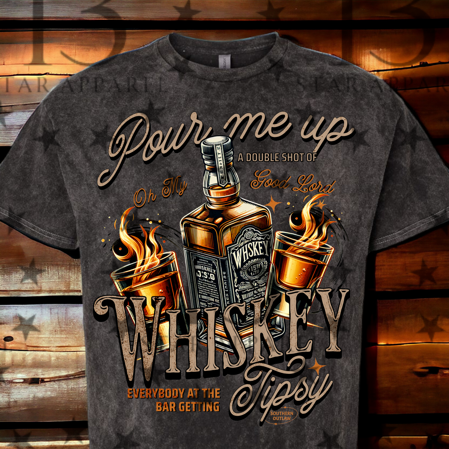 BAR SONG WHISKEY TSHIRT