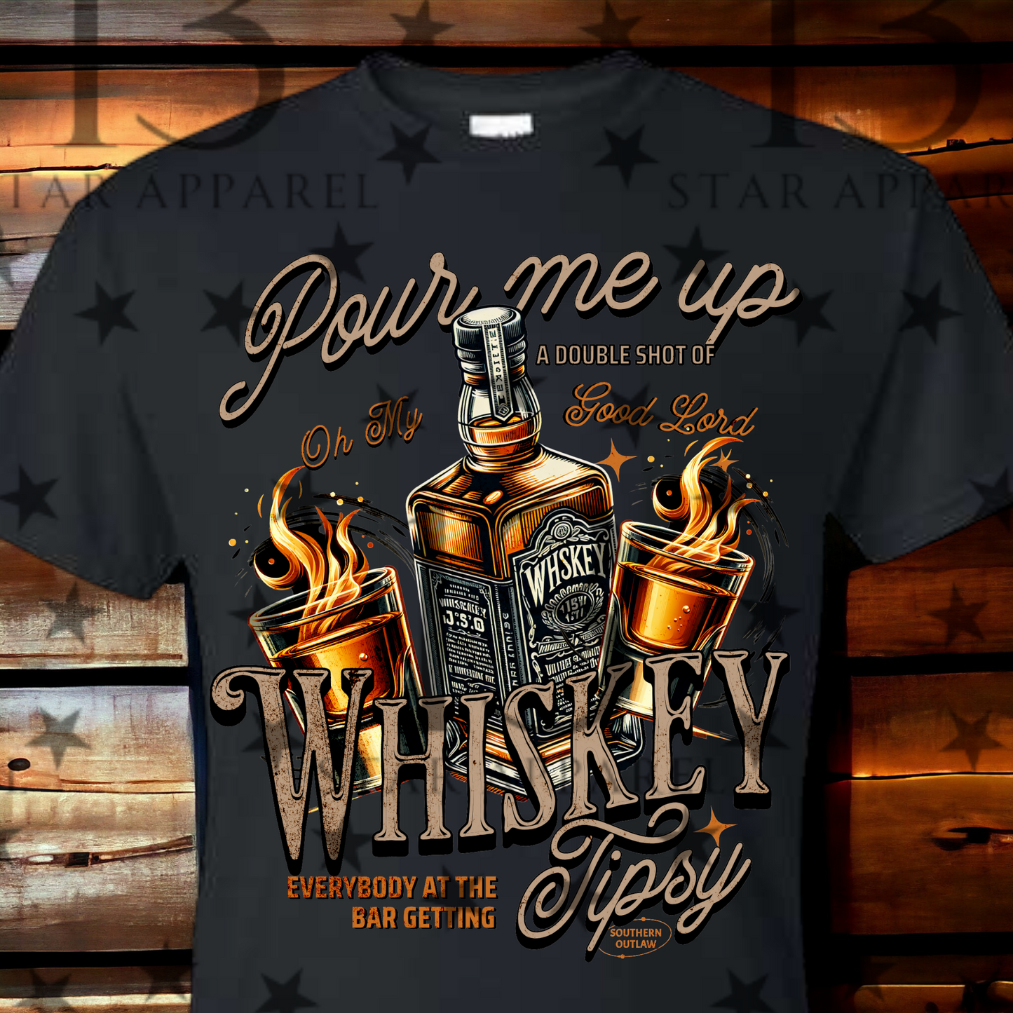 BAR SONG WHISKEY TSHIRT