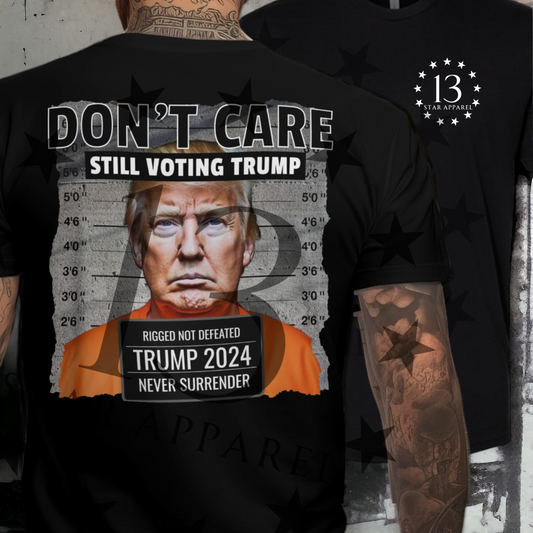 (Copy) 2024 TRUMP VERDICT MUGSHOT TSHIRT/HOODIE