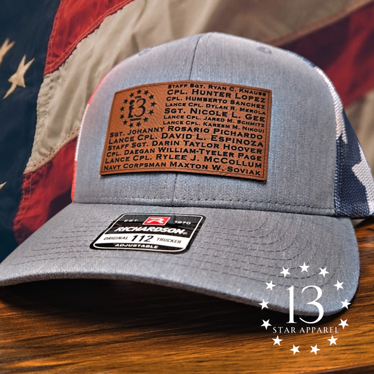 13 FALLEN SOLDIERS MEMORIAL HAT