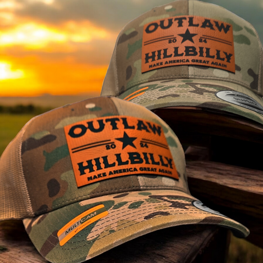 OUTLAW HILLBILLY 24 CAMO HAT