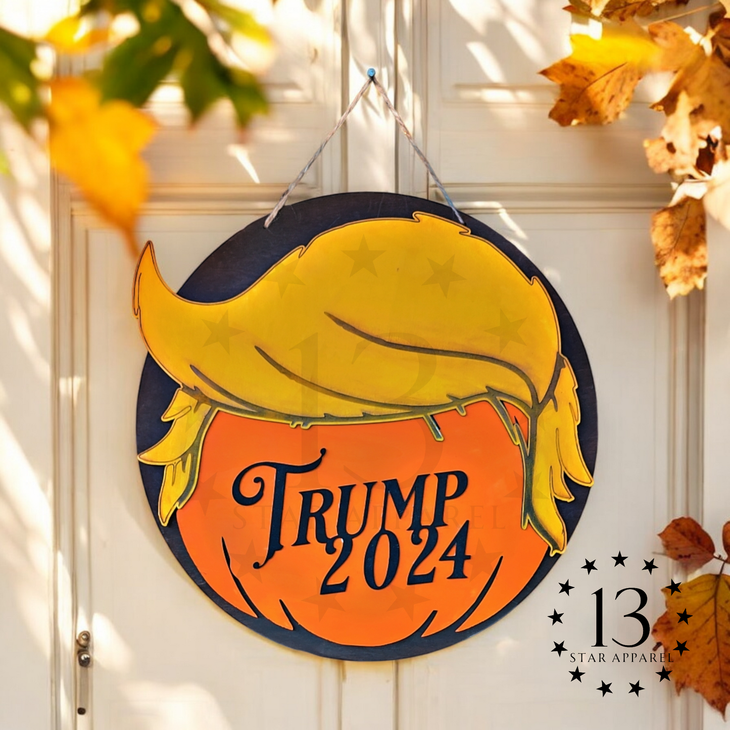 TRUMPKIN DOOR HANGER SIGN