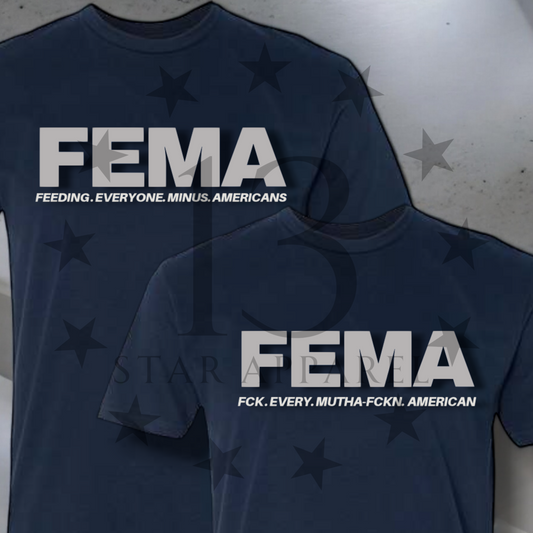 FEMA TSHIRT/HOODIE NAVY