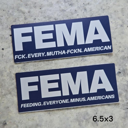 FEMA DECALS