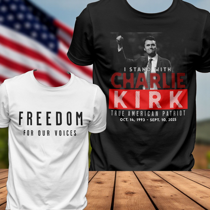 STAND WITH CHARLIE KIRK