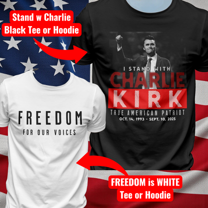 STAND WITH CHARLIE KIRK