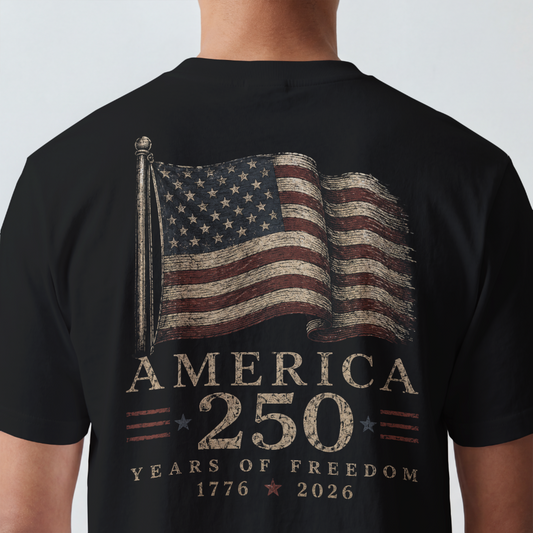 America 250 Flag Tee