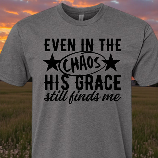 CHAOS AND GRACE TSHIRT HOODIE