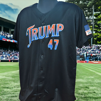 TRUMP 47 BASEBALL JERSEY