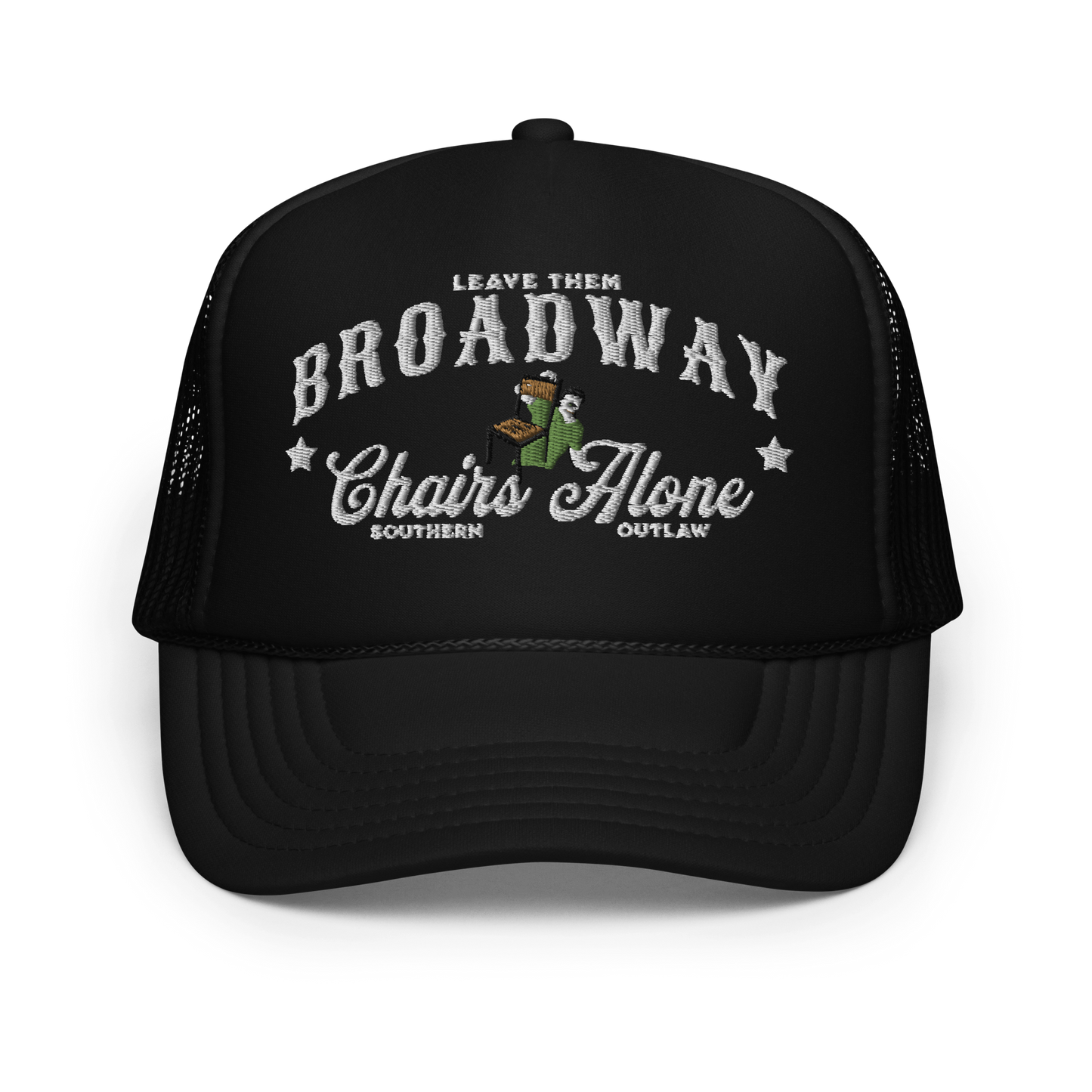 WALLEN BROADWAY CHAIRS FOAM TRUCKER HAT (EMBRODERY)