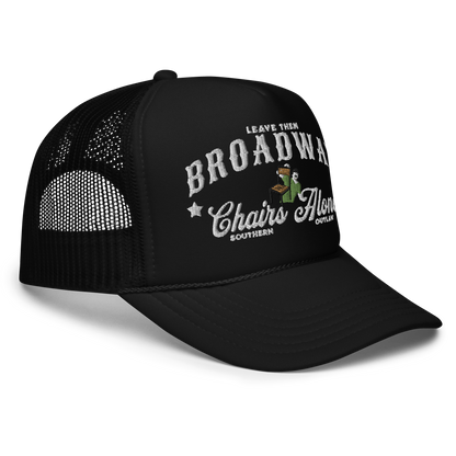 WALLEN BROADWAY CHAIRS FOAM TRUCKER HAT (EMBRODERY)